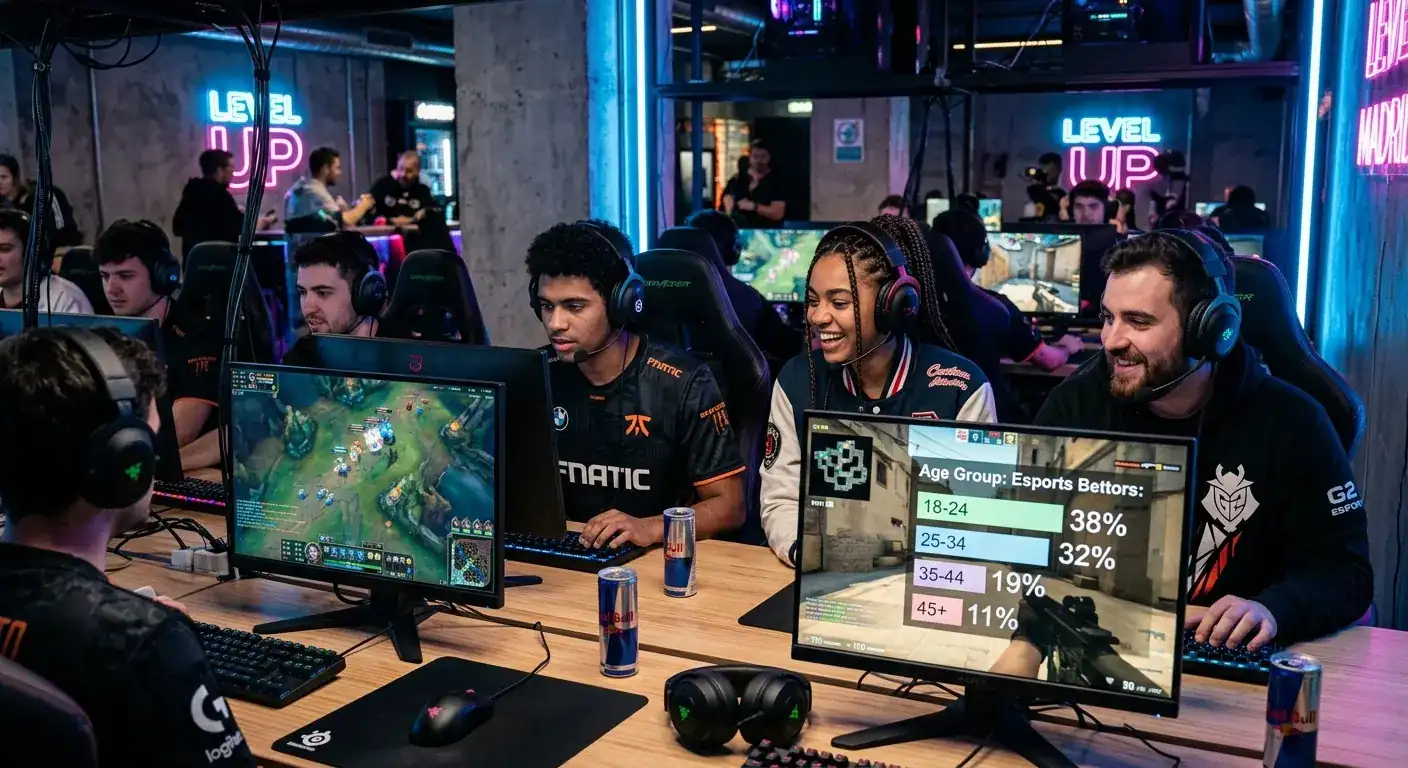 Възрастова демография на eSports залагащите