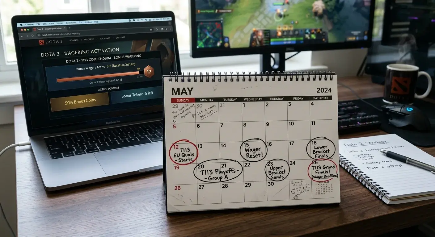 Времеви подход за отиграване на бонус с Dota 2 залози