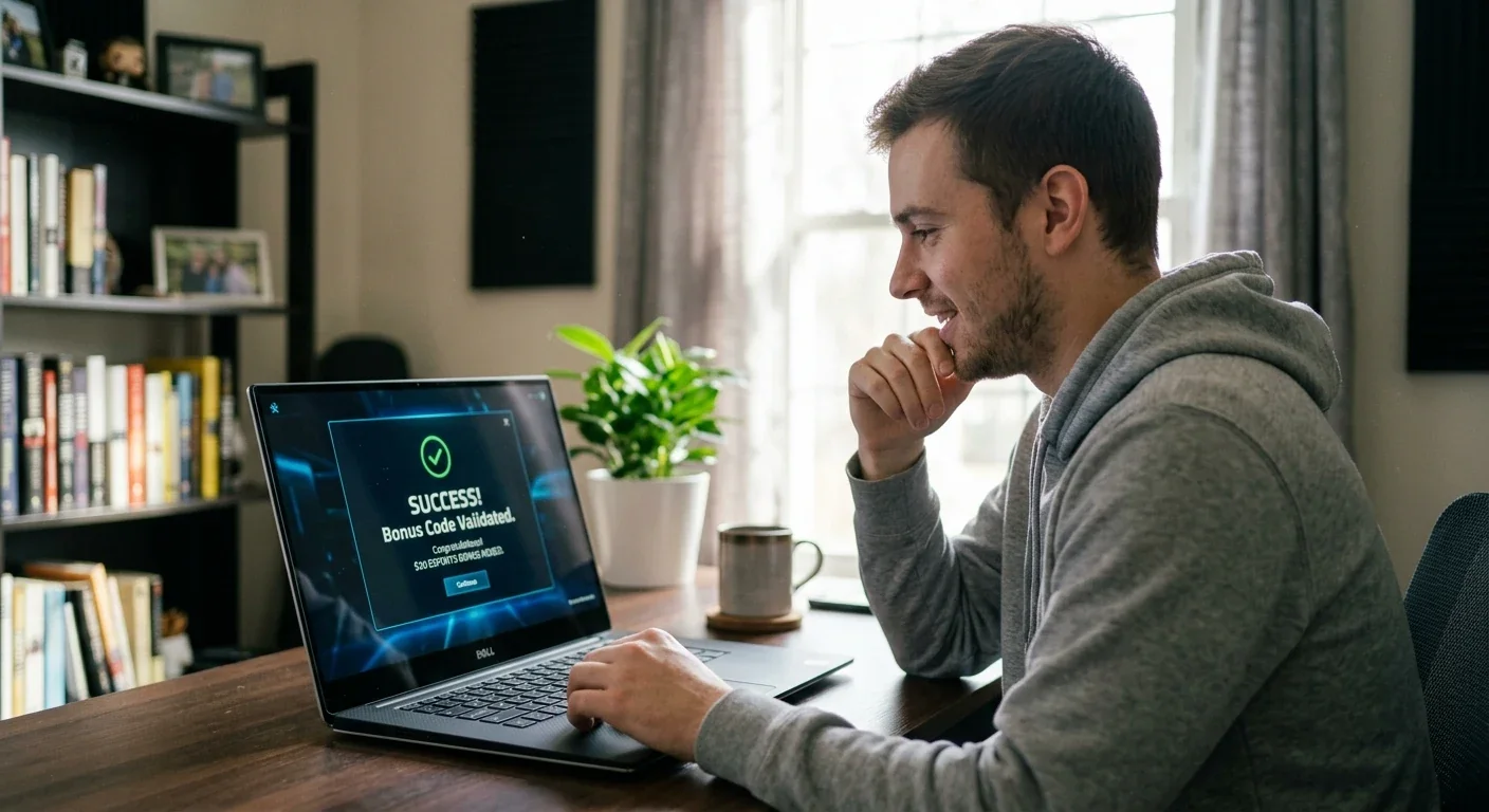 Проверка и валидиране на eSports бонус код