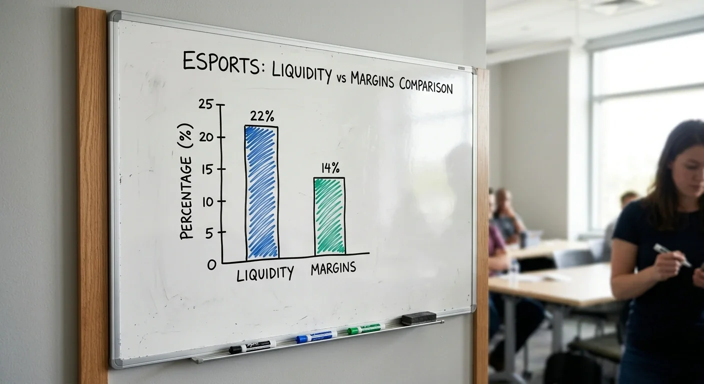 Ликвидност и маржини при eSports срещу спортни залози