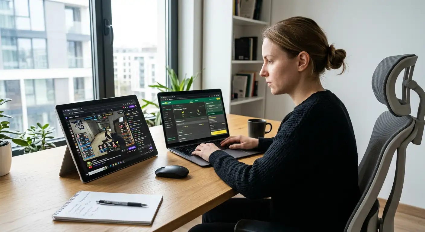 Тестване на eSports платформа с безплатен бонус