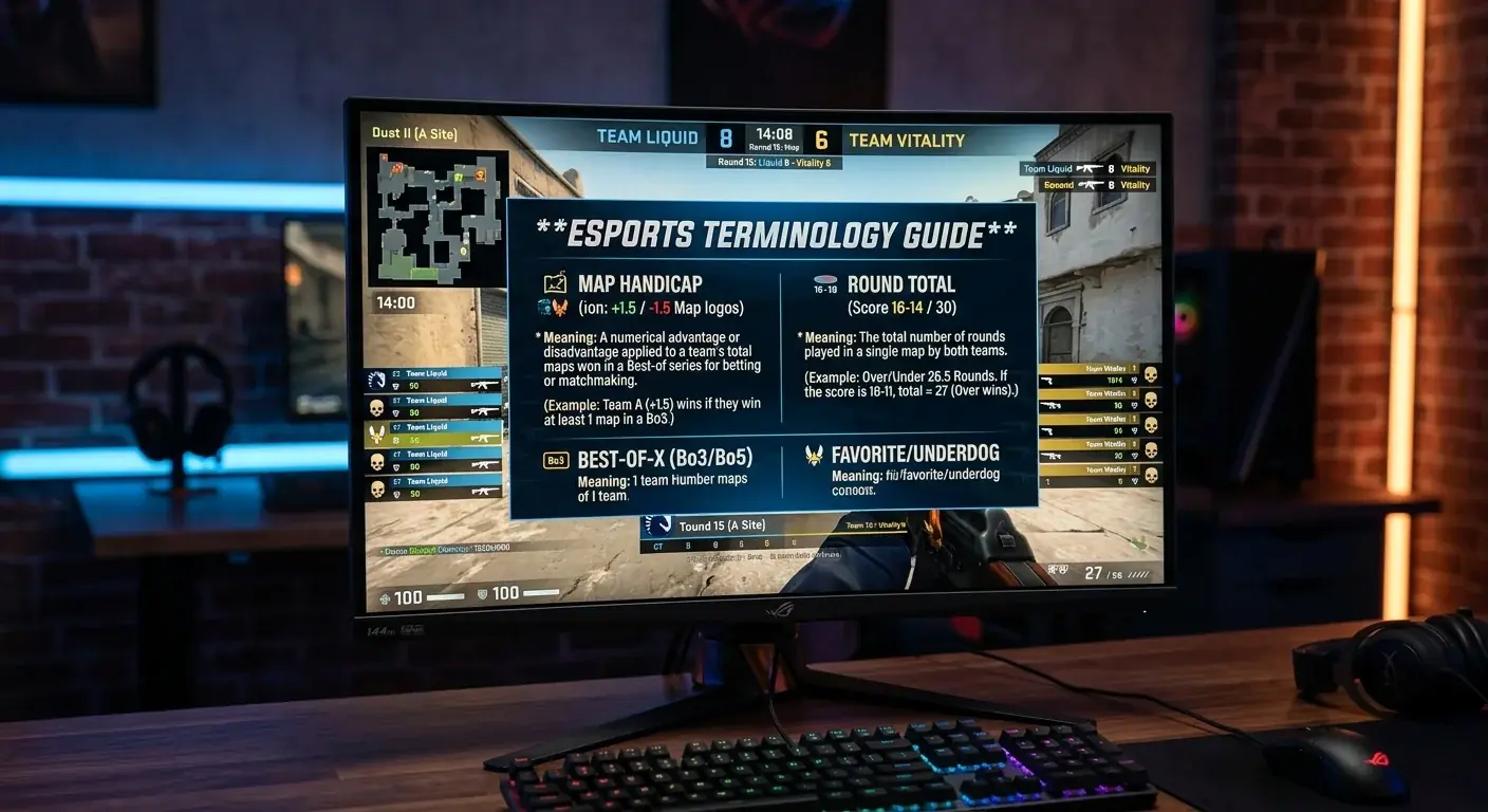eSports специфична терминология за залагания