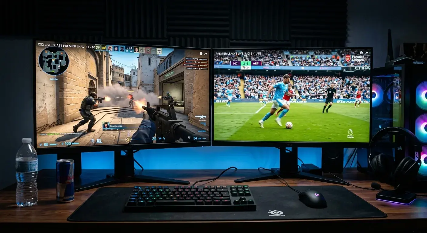 Live залагане при eSports и традиционен спорт