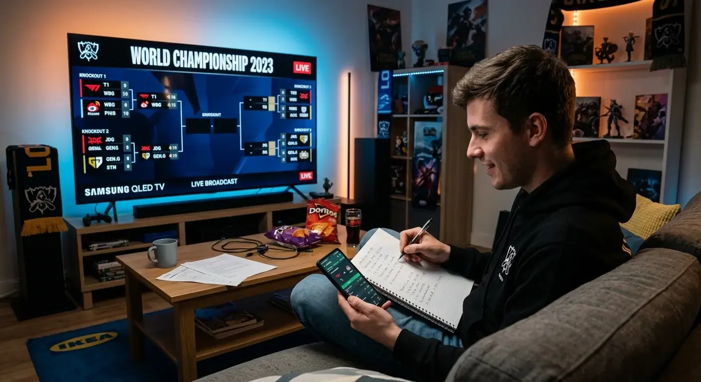 Подготовка за залагания на LoL Worlds турнир