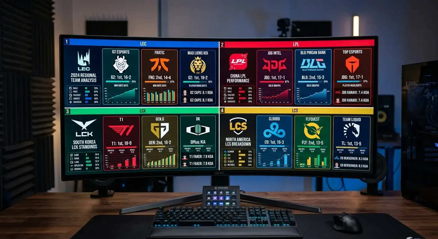 Анализ на регионални отбори за LoL Worlds